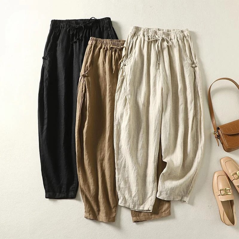 ZADIYA™ | Cassandra Linen Pants