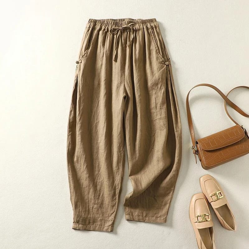 ZADIYA™ | Cassandra Linen Pants