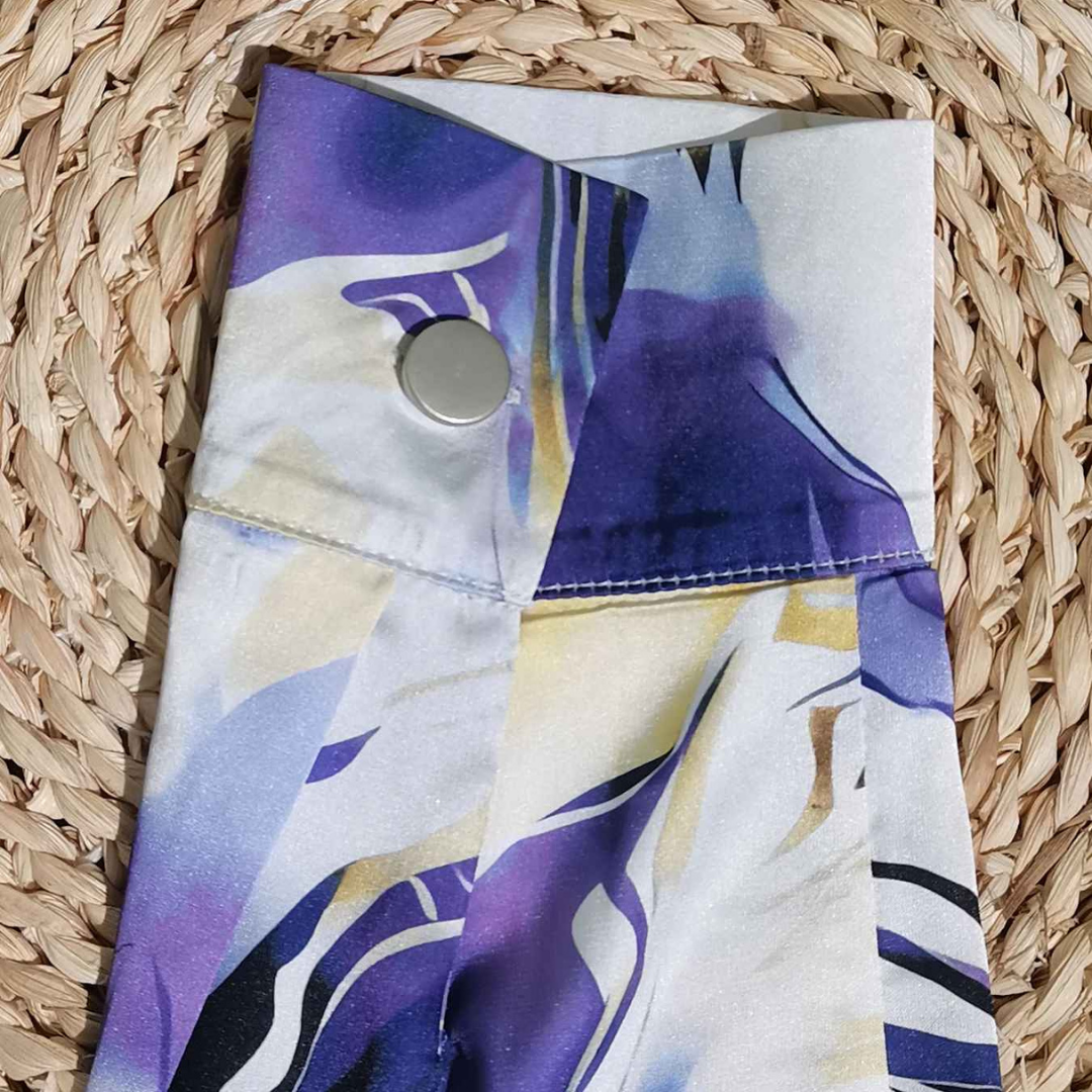 ZADIYA™ | SWIRL PRINT BLOUSE