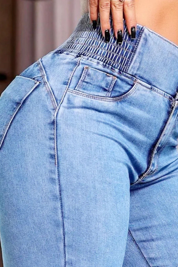 ZADIYA™ | HIGH-WAIST STRETCH FLARED JEANS