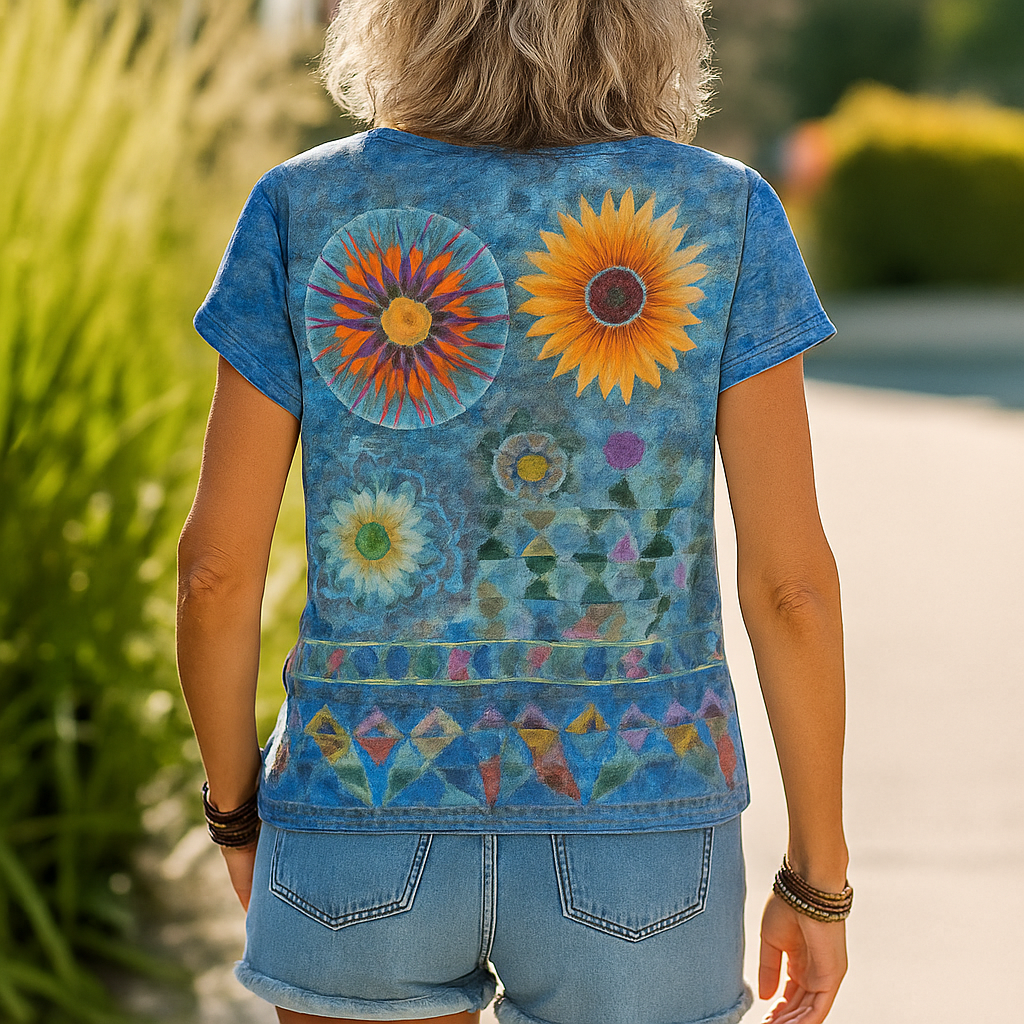 ZADIYA™ | CASUAL VINTAGE T-SHIRT