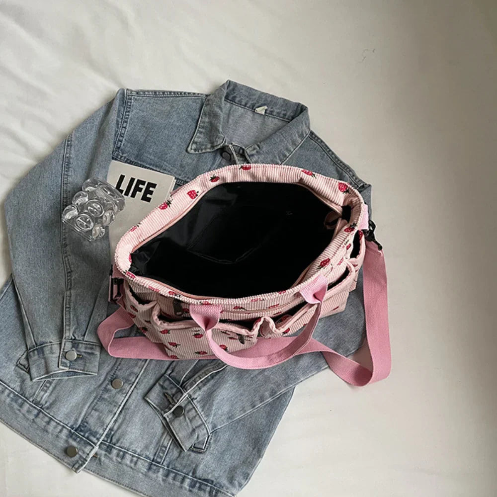 ZADIYA™ | STRAWBERRY TOTE BAG