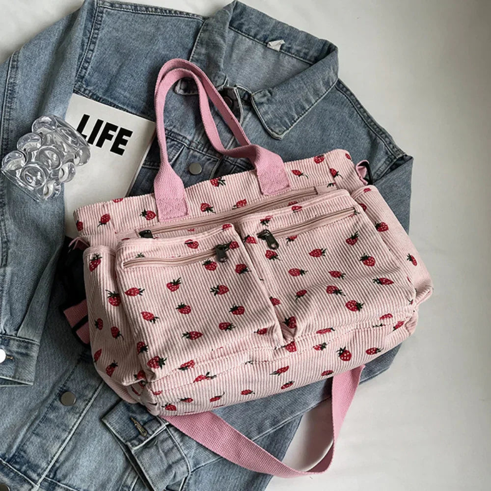 ZADIYA™ | STRAWBERRY TOTE BAG