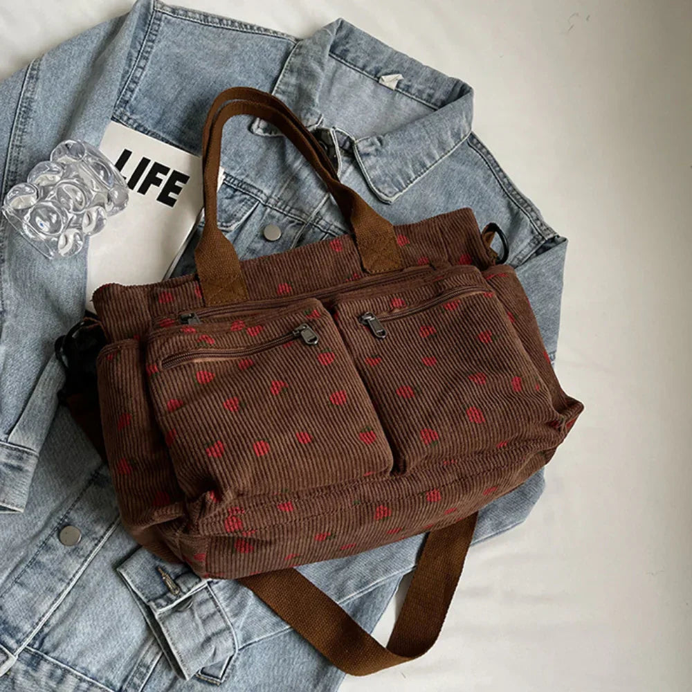 ZADIYA™ | STRAWBERRY TOTE BAG