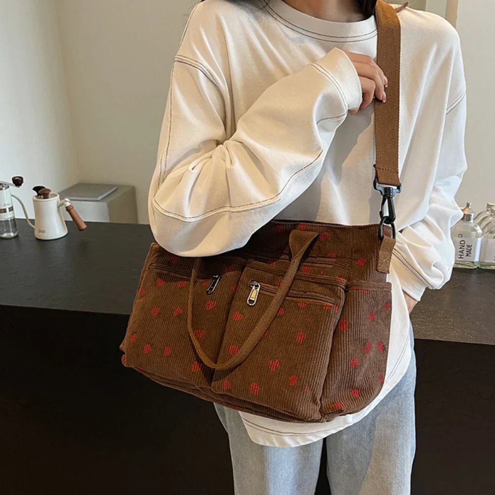 ZADIYA™ | STRAWBERRY TOTE BAG