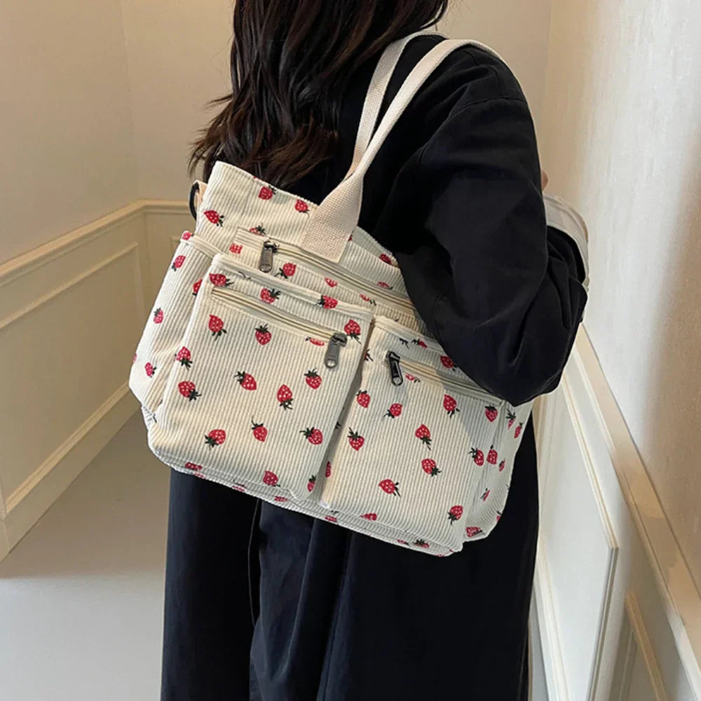 ZADIYA™ | STRAWBERRY TOTE BAG