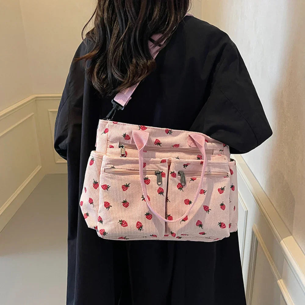 ZADIYA™ | STRAWBERRY TOTE BAG