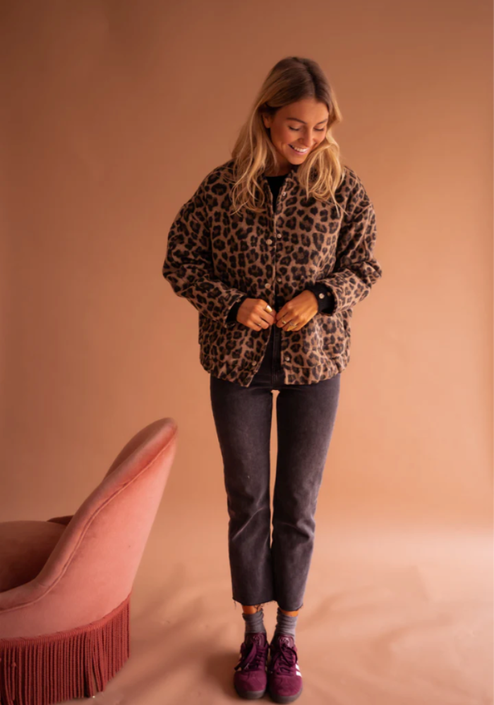 ZADIYA™ | Bold Leopard Jacket