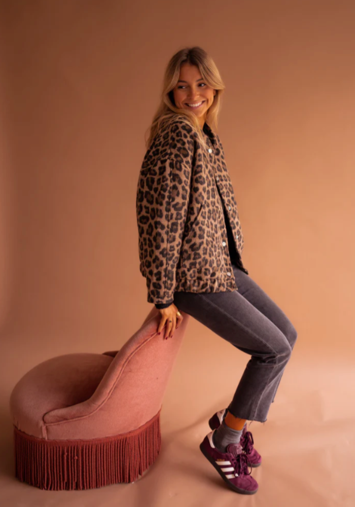 ZADIYA™ | Bold Leopard Jacket