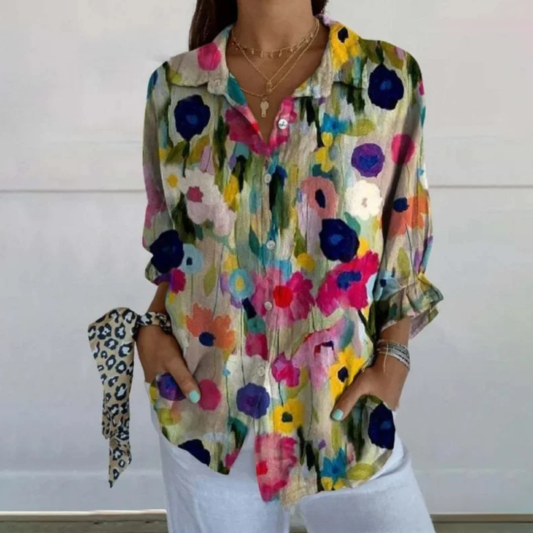 ZADIYA™ | BUTTON-UP SHIRT