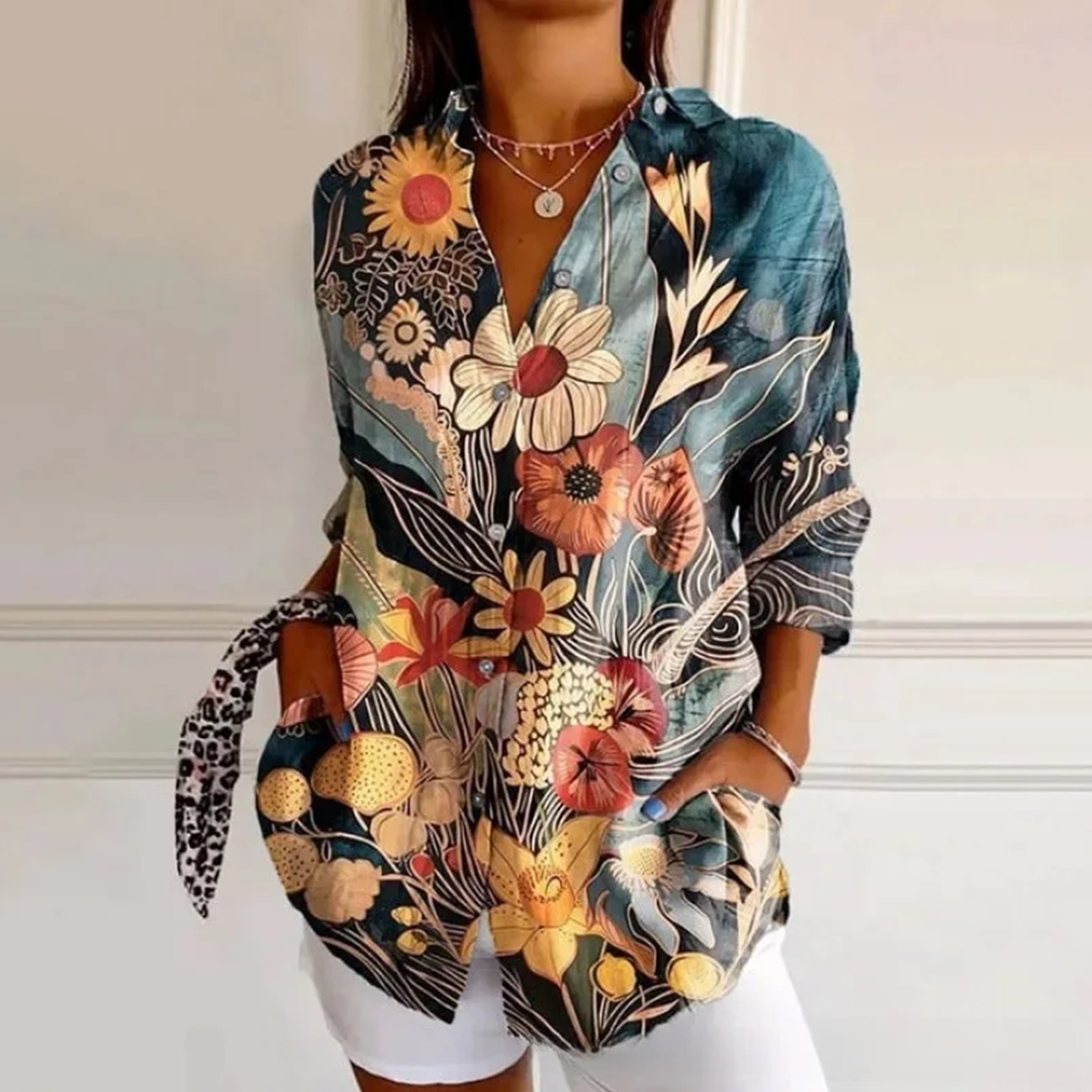 ZADIYA™ | BUTTON-UP SHIRT