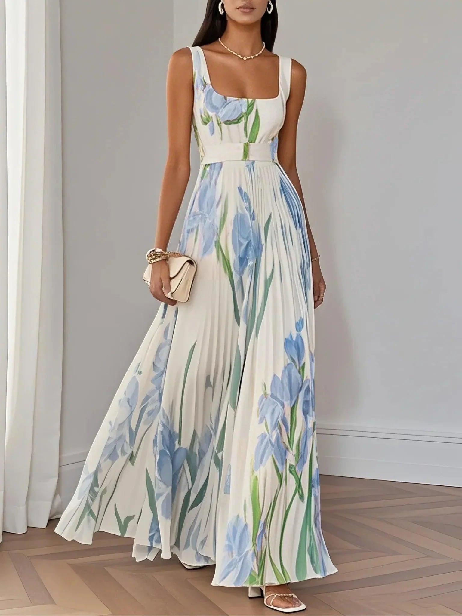 ZADIYA™ | Bloom Midi Dress