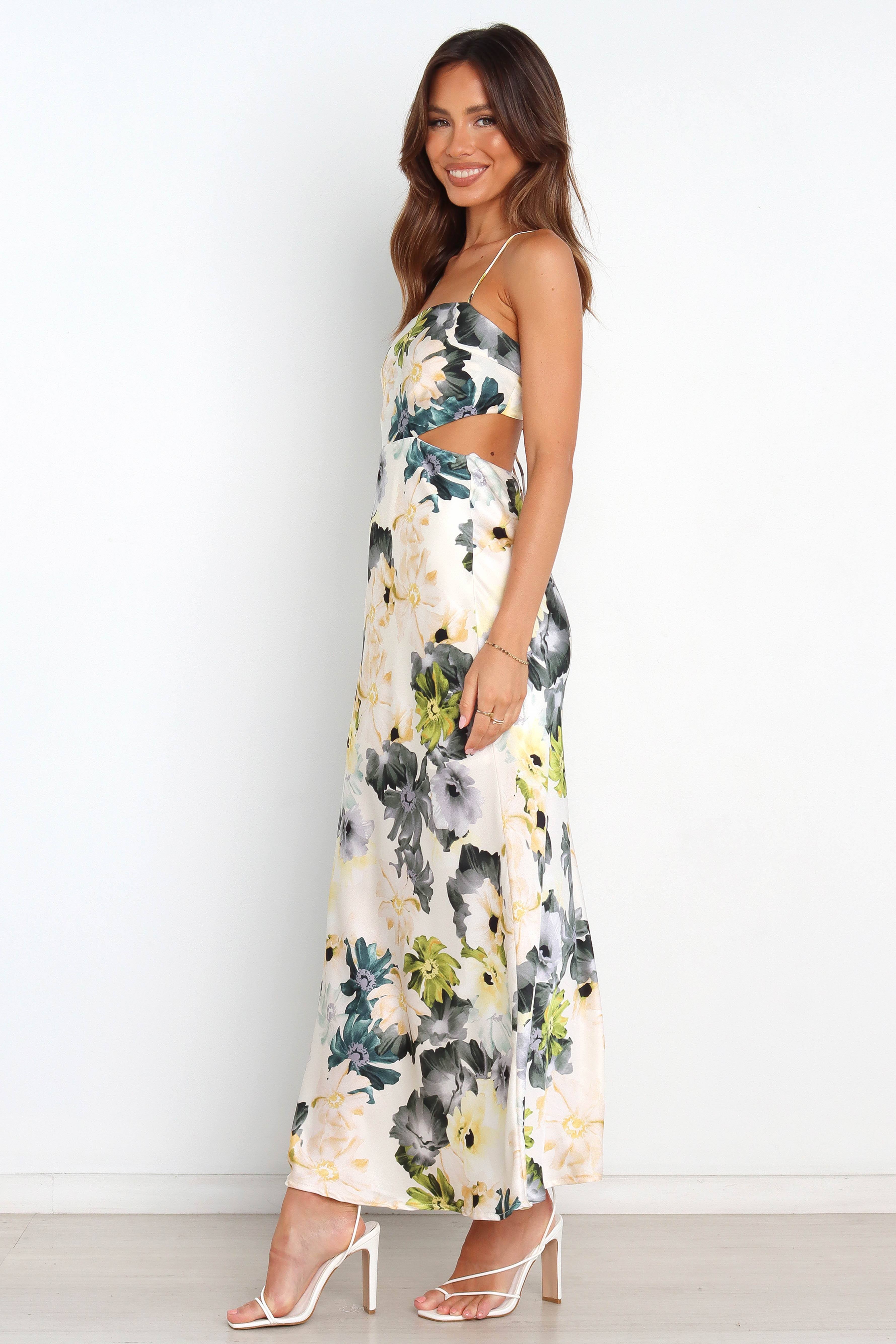 ZADIYA™ | FLORAL PRINT MAXI DRESS