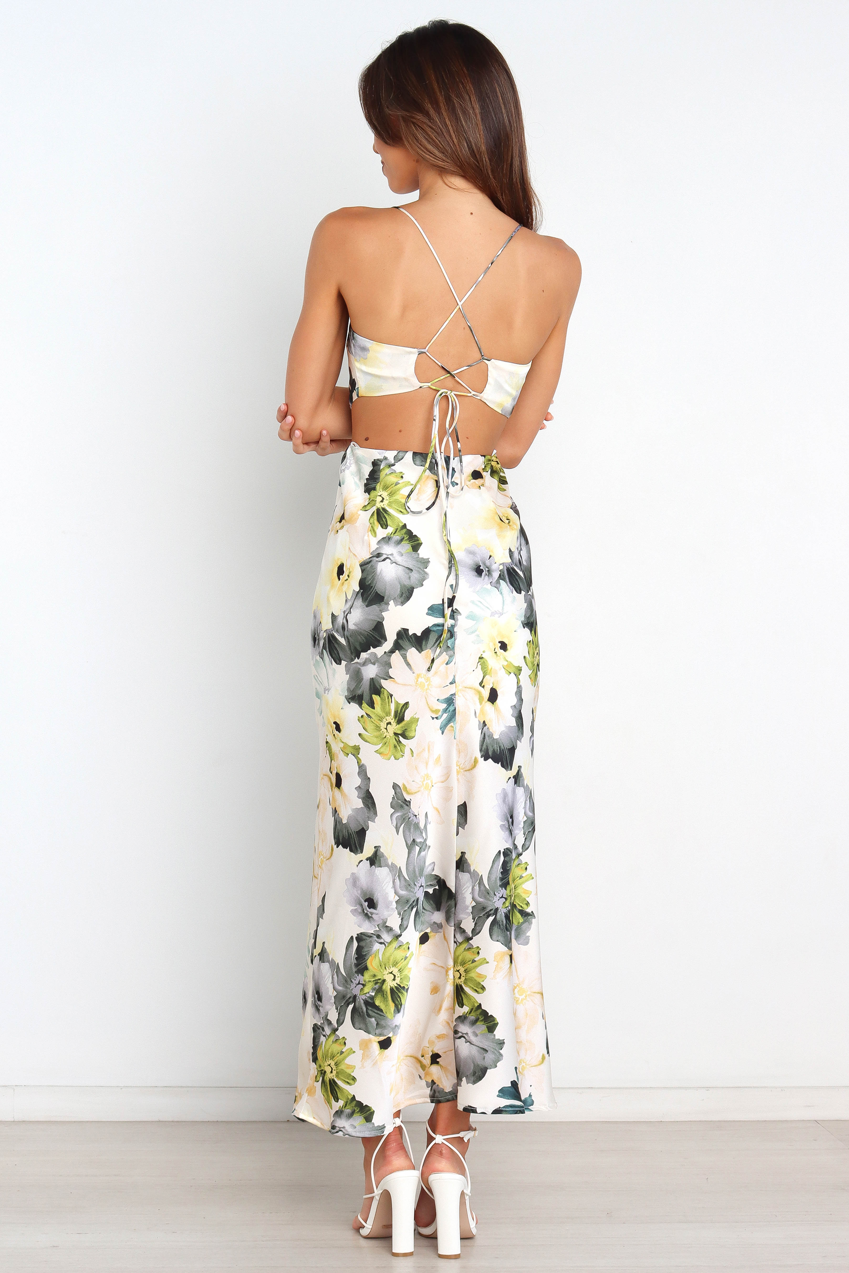 ZADIYA™ | FLORAL PRINT MAXI DRESS