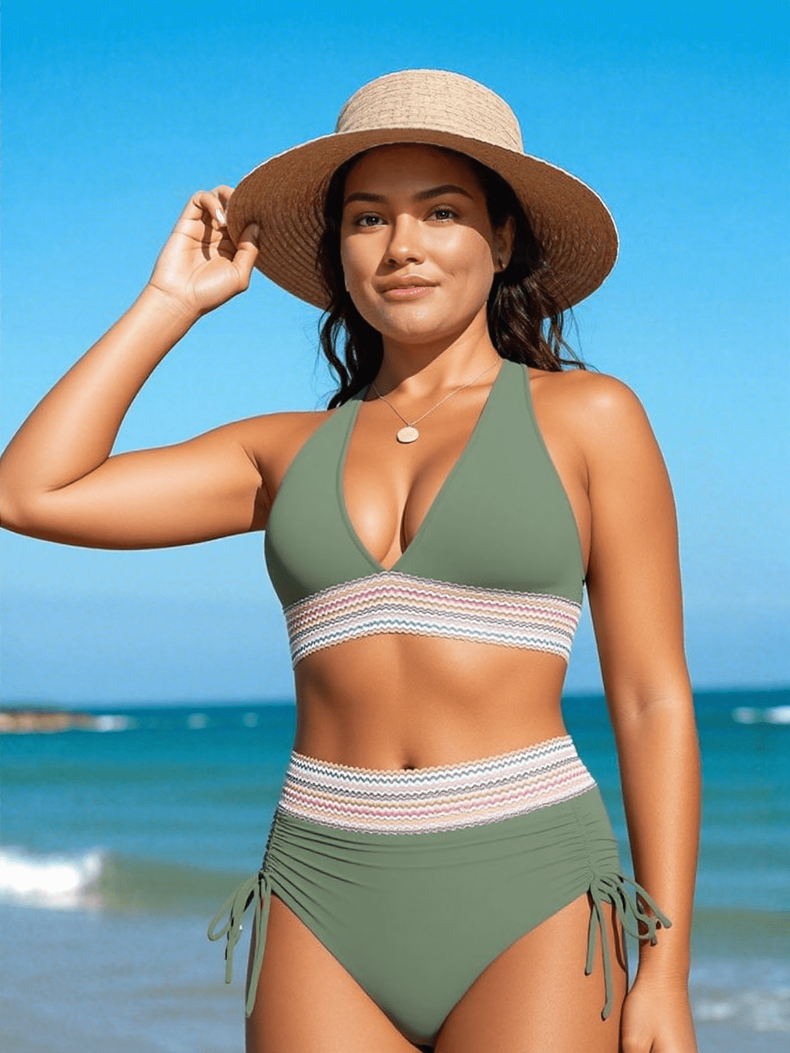 ZADIYA™ | ELEGANT HIGH-WAIST SCULPTING BIKINI