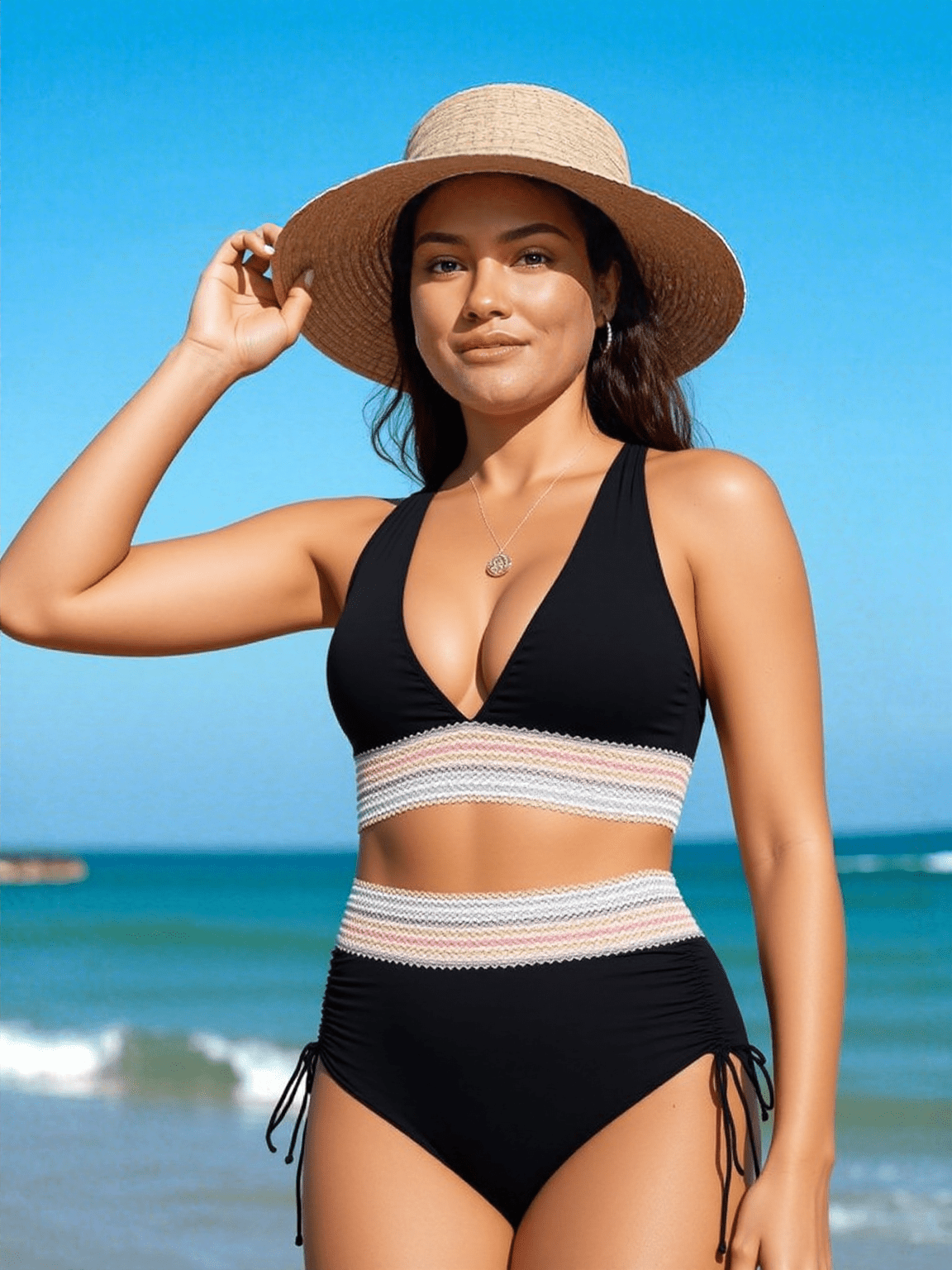 ZADIYA™ | ELEGANT HIGH-WAIST SCULPTING BIKINI