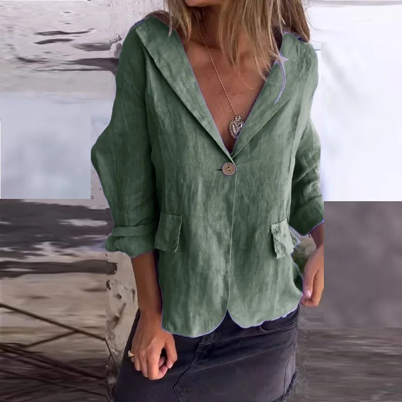 ZADIYA™ | Lightweight Retro-Inspired Blazer