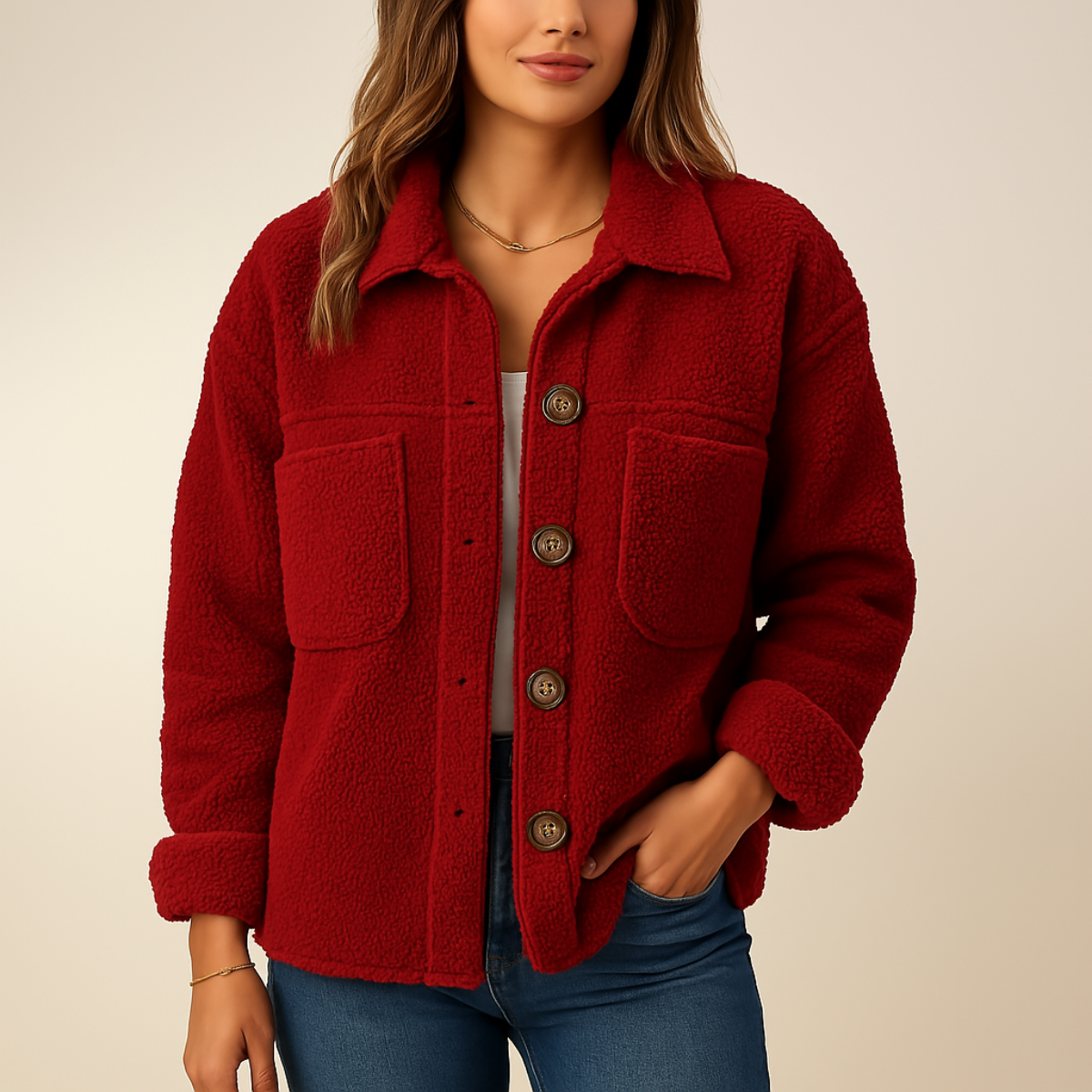 ZADIYA™ | CROPPED SPRING COAT