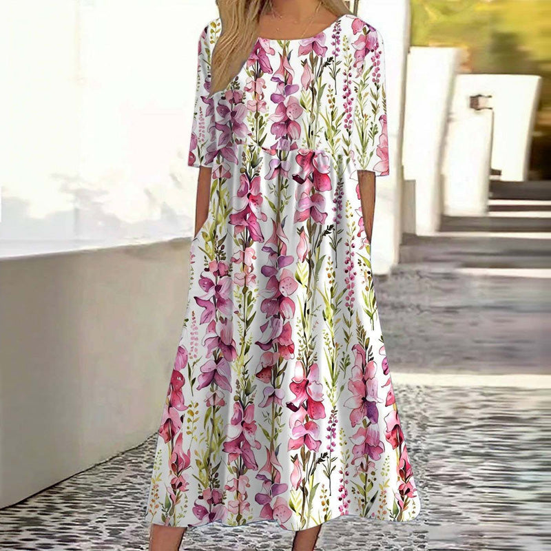 ZADIYA™ | CASUAL FLORAL DRESS