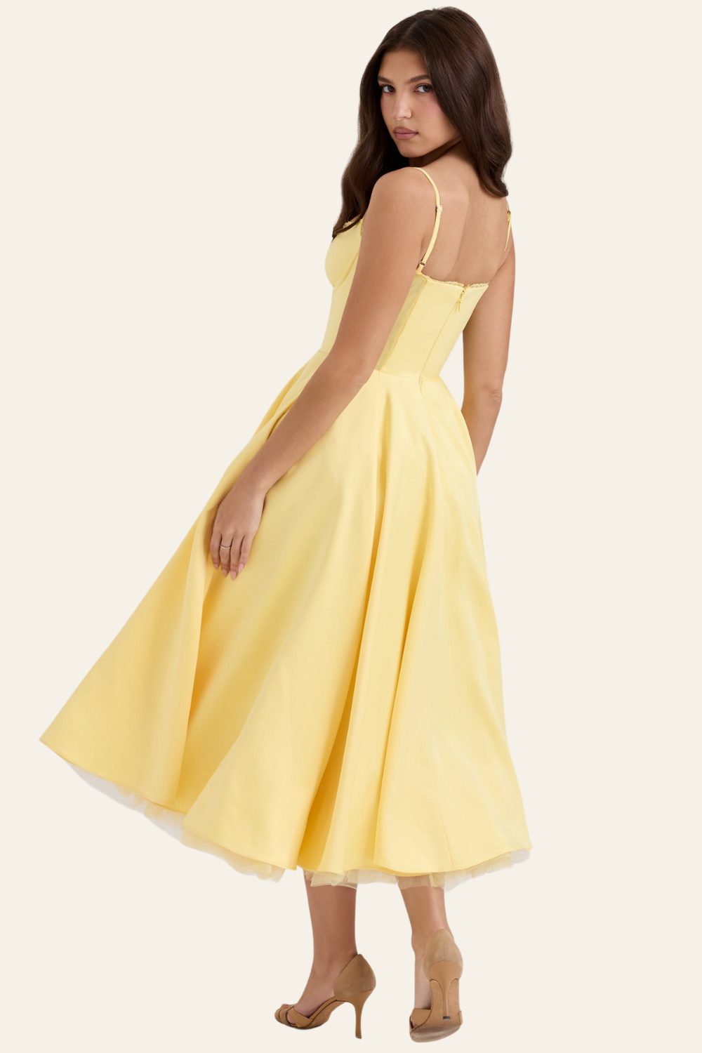ZADIYA™ | TULLE MIDI DRESS