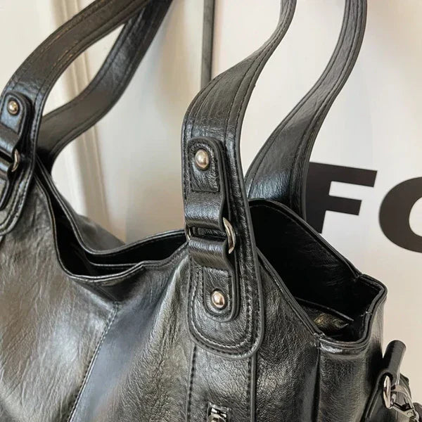 ZADIYA™ | LEATHER TOTE BAG