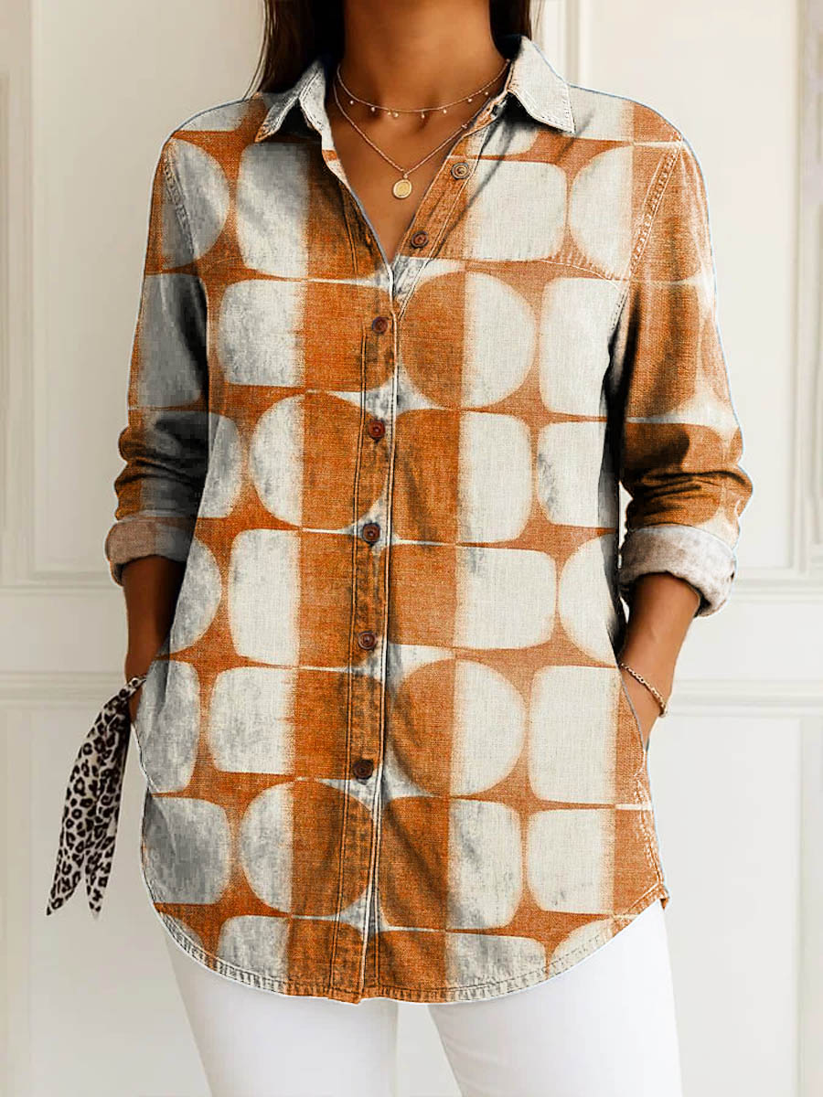 ZADIYA™ | GEOMETRIC BLOUSE