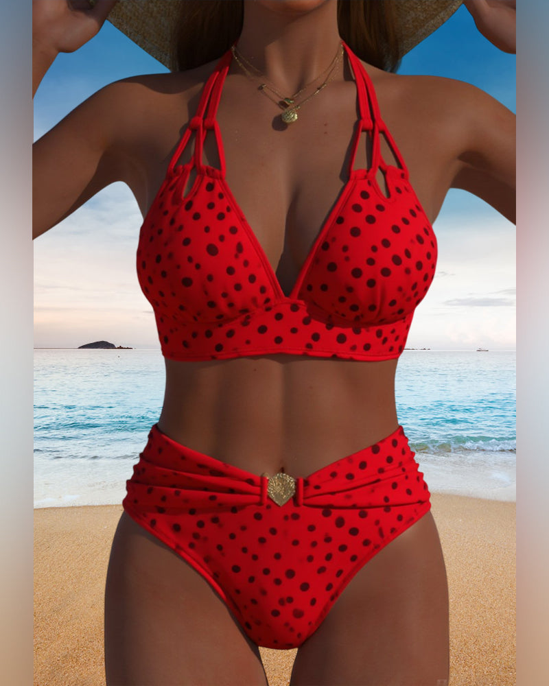 ZADIYA™ | Two-piece sexy polka dot bikini