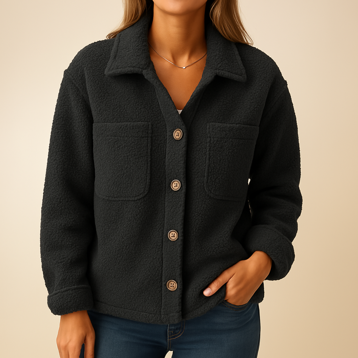 ZADIYA™ | CROPPED SPRING COAT