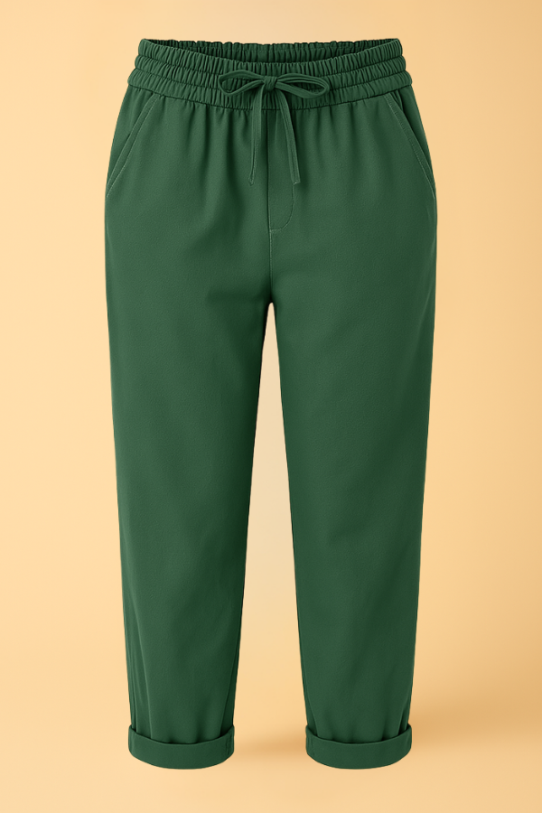 ZADIYA™ | COTTON-LINEN TROUSERS