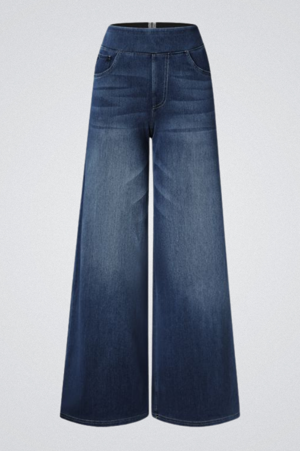 ZADIYA™ | HIGH WAIST WIDE LEG JEANS