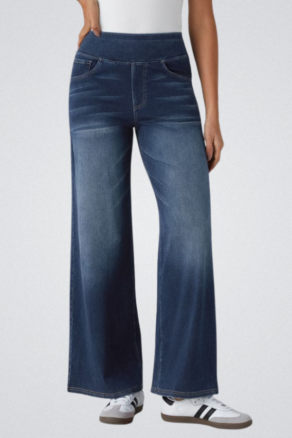 ZADIYA™ | HIGH WAIST WIDE LEG JEANS