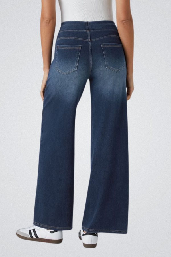 ZADIYA™ | HIGH WAIST WIDE LEG JEANS