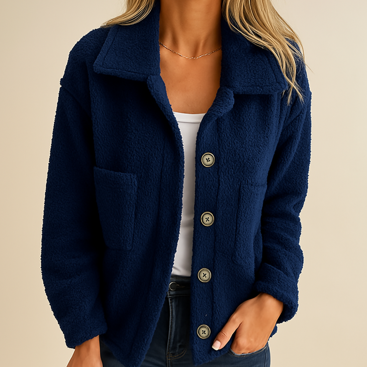 ZADIYA™ | CROPPED SPRING COAT