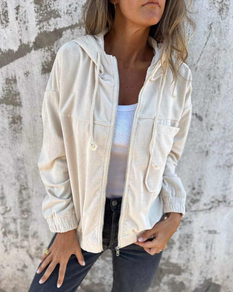 ZADIYA™ | Corduroy Jacket