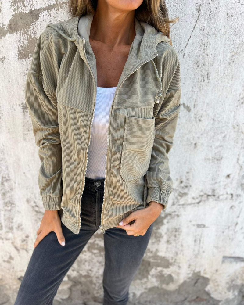 ZADIYA™ | Corduroy Jacket