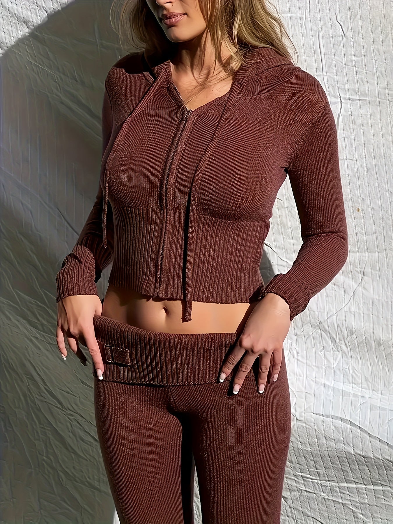 ZADIYA™ | COSY KNIT TWO-PIECE SET