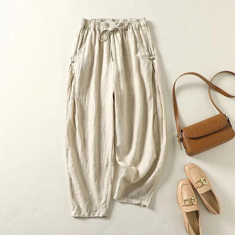 ZADIYA™ | Cassandra Linen Pants