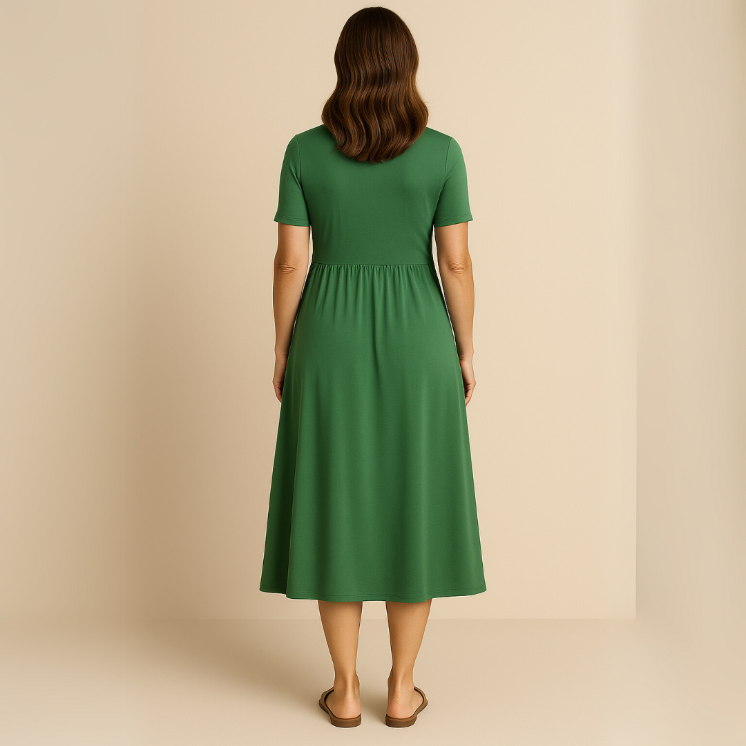 ZADIYA™ | AIRY A-LINE MAXI DRESS