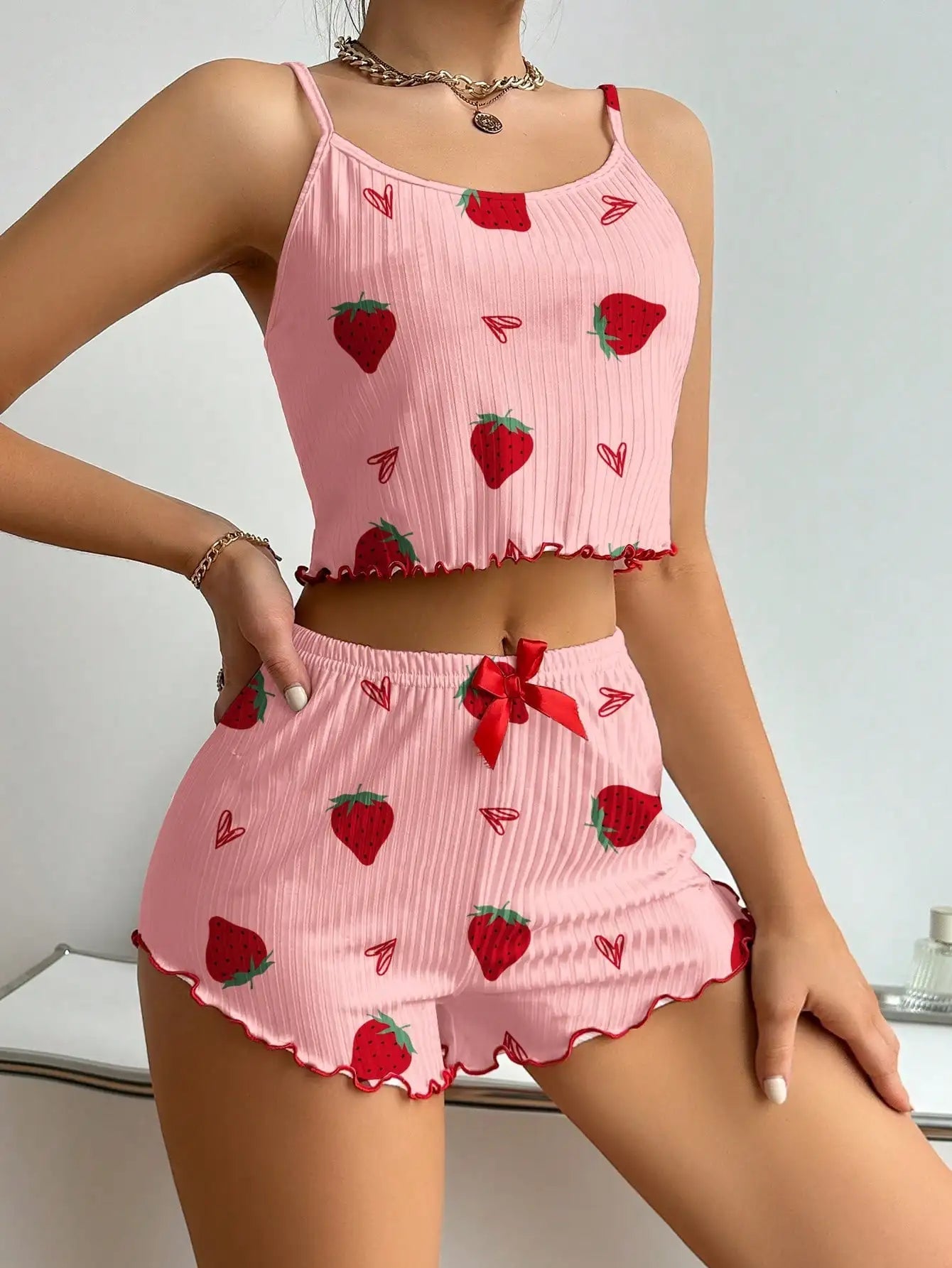 ZADIYA™ | Strawberry Dreams Lounge Set
