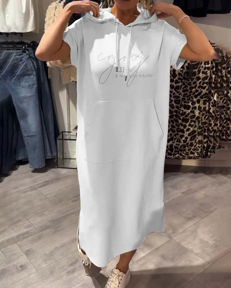 ZADIYA™ | Casual Hoodie Dress