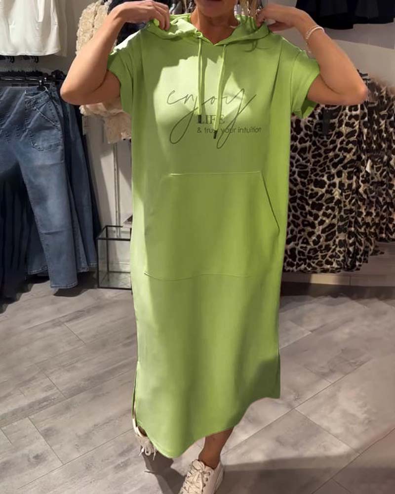 ZADIYA™ | Casual Hoodie Dress