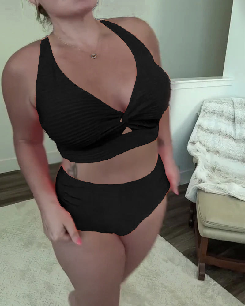 ZADIYA™ | Plain Triangle Bikini