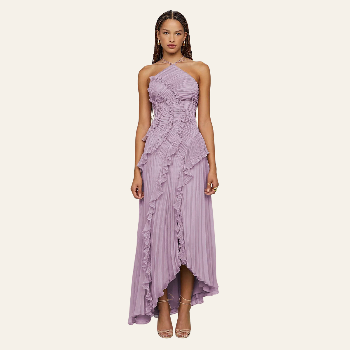 ZADIYA™ | WHISPERING LILAC DRESS