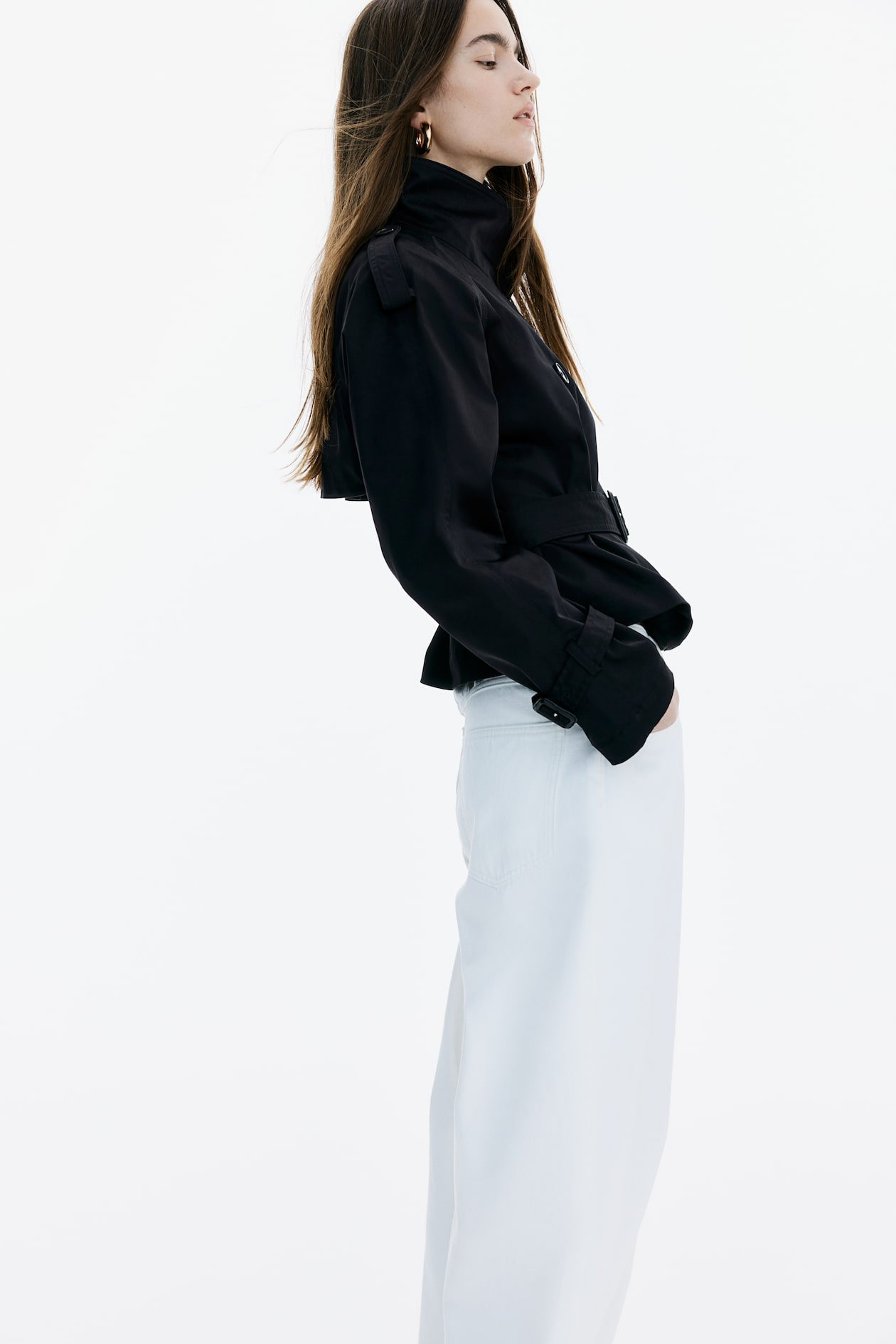 ZADIYA™ | Short Trench Coat