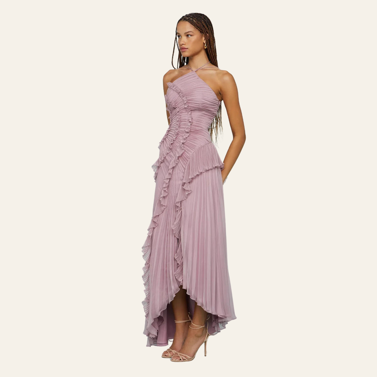 ZADIYA™ | WHISPERING LILAC DRESS