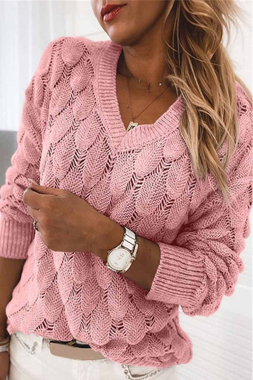 ZADIYA™ | Refined V-Neck Sweater