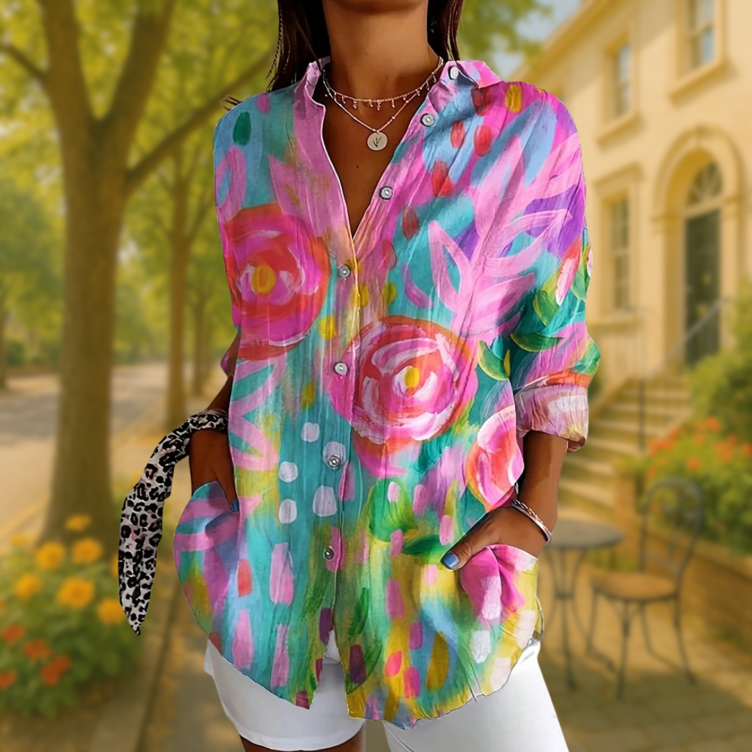 ZADIYA™ | FLORAL BLOUSE
