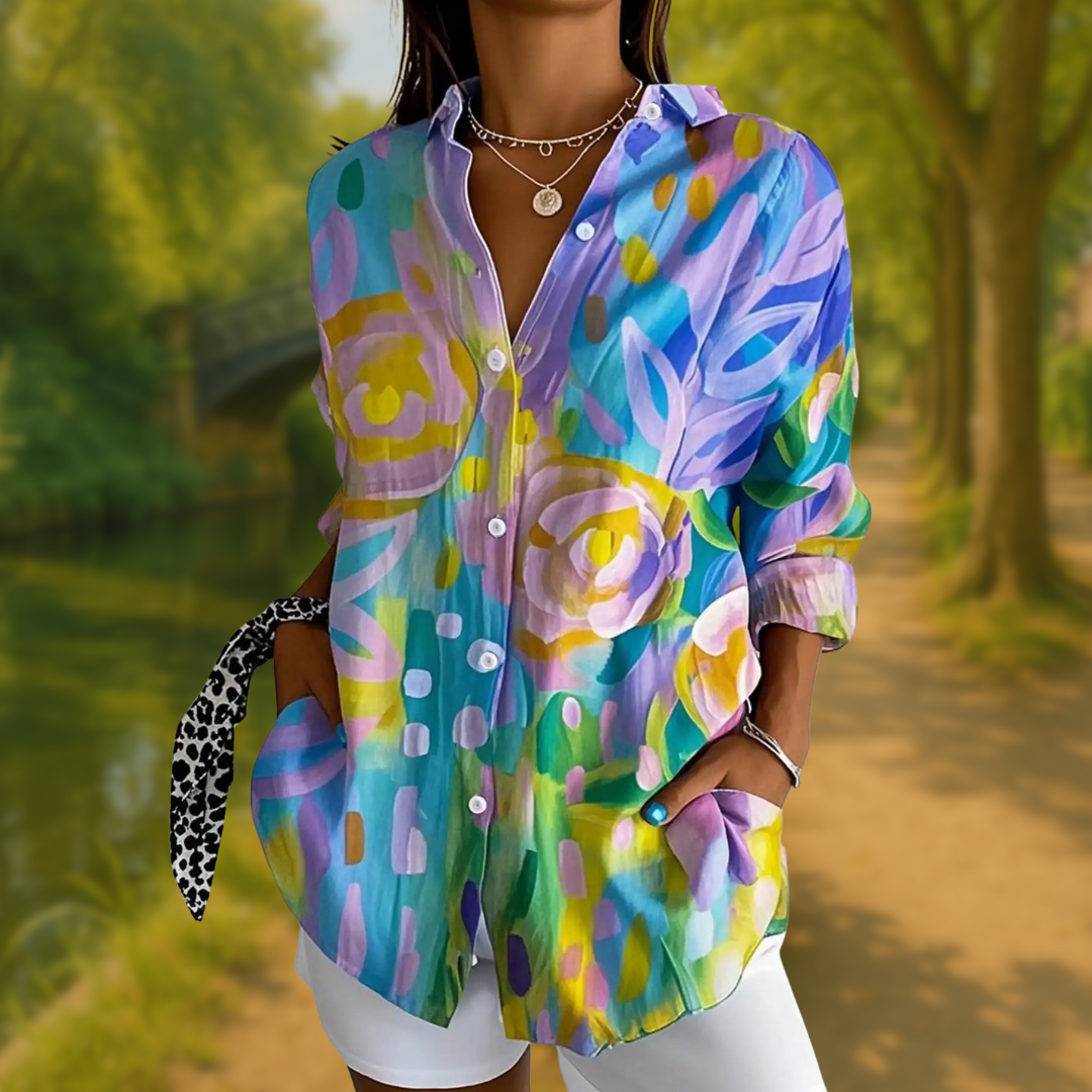 ZADIYA™ | FLORAL BLOUSE