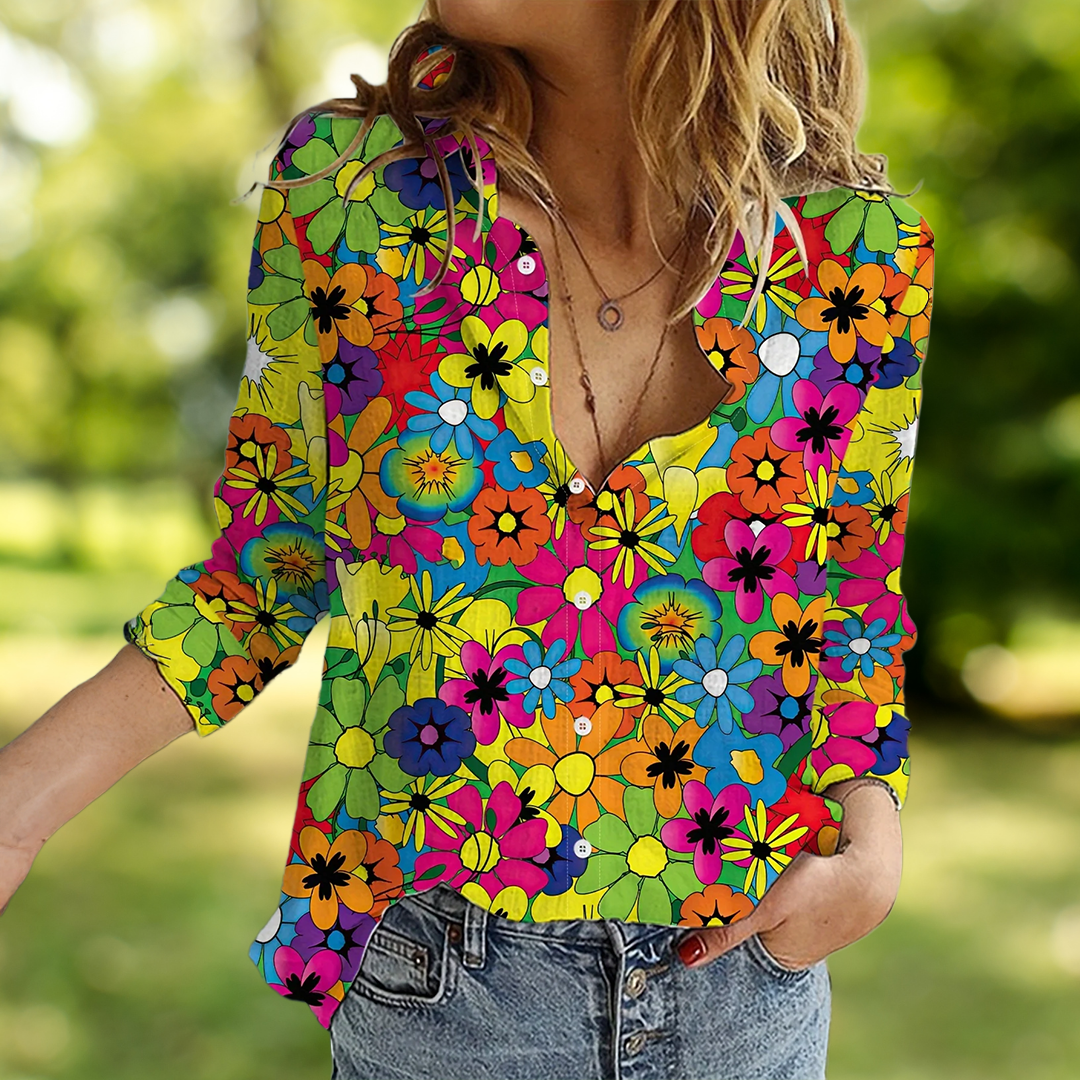 ZADIYA™ | LONG-SLEEVE BLOUSE