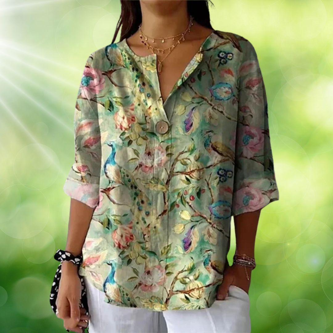 ZADIYA™ | FLORAL BLOUSE